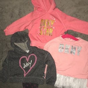DKNY Baby Girl Bundle 3 Matching Sets